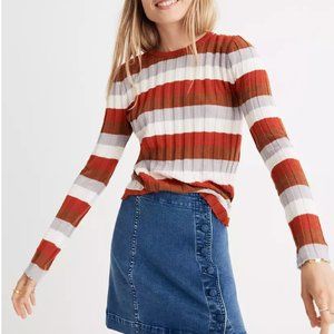 Madewell | Clarkwell Pullover Sweater in Stripe